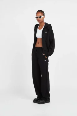 W' Hooded Casey Jacket - Hoodie | Noir