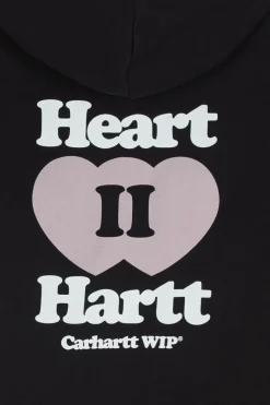 W' Hooded Heart II Hartt Jacket - Hoodie zippé | Noir