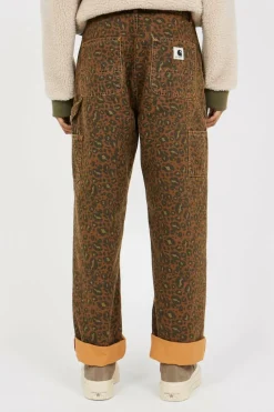 W' Leo Pierce Pant Straight - Pantalon | Marron