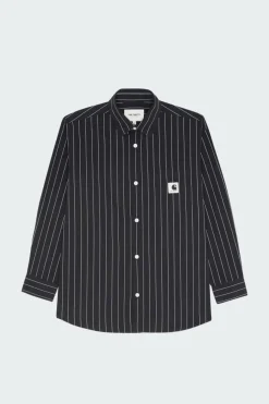 W' LS ORLEAN SHIRT - Chemise | Noir