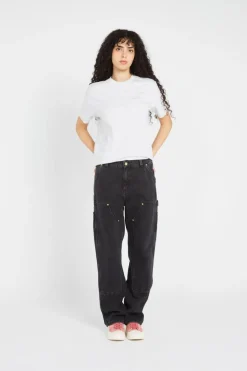 W' Nashua Double Knee Pant - Jean | Noir