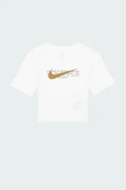 W NSW TEE SLIM CRP SWOOSH - T-shirt | Blanc