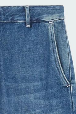 W' Pierce Pant Straight - Jean | Bleu