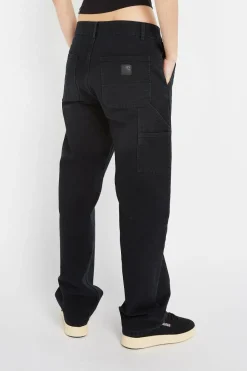 W' Pierce Pant Straight - Pantalon | Noir