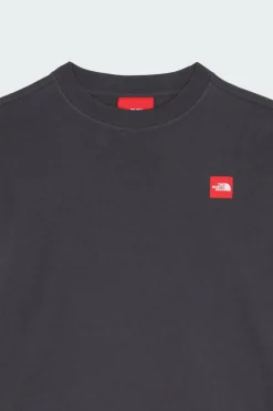W RedBox S/S Boxy Tee - T-shirt | Gris