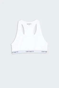 W' Script Racer Tank - Brassière | Blanc