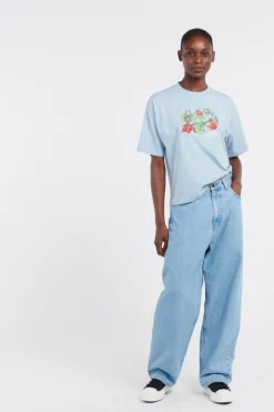 W' S/S Cream Of The Crop T-Shirt - T-shirt | Bleu