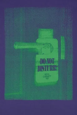 W' S/S Do Not Disturb - T-shirt | Violet