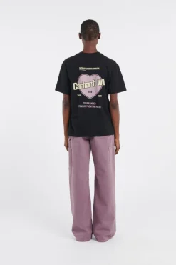 W' S/S Growth T-Shirt - T-shirt | Noir