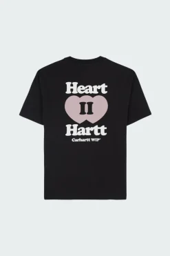 W' S/S Heart II Hartt T-Shirt - T-shirt | Noir