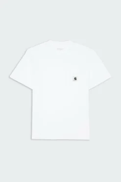 W' S/S Pocket T-Shirt - T-shirt | Blanc