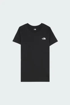 W S/S SIMPLE DOME SLIM TEE - T-shirt | Noir