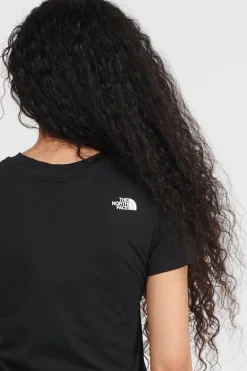 W S/S SIMPLE DOME SLIM TEE - T-shirt | Noir