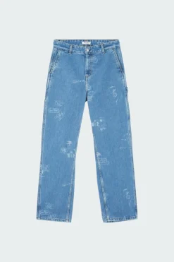 W' Stamp Pant - Jean | Multicolore