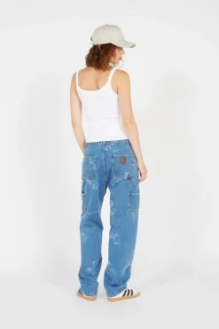 W' Stamp Pant - Jean | Multicolore