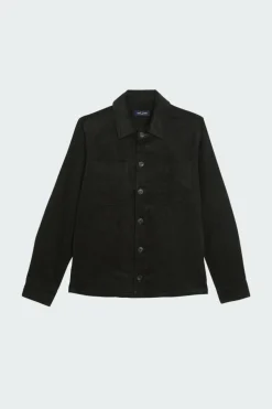 WAFFLE CORD OVERSHIRT - Surchemise | Vert