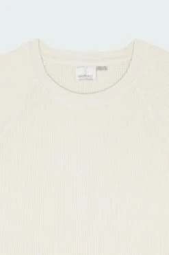 WAFFLE CREW - Sweatshirt | Beige