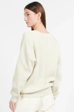 WAFFLE CREW - Sweatshirt | Beige