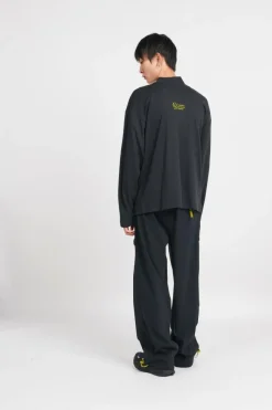 Wallowa Graphic LS - T-shirt | Noir