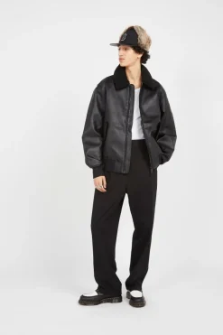 WARM TEXTURE - Pantalon | Noir