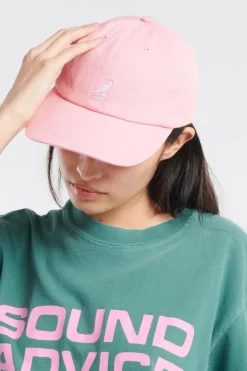 Washed Baseball - Casquette | Rose