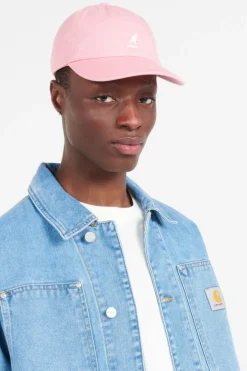 Washed Baseball - Casquette | Rose