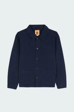 WASHED CANVAS CHORE - Veste | Bleu