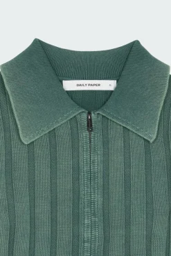 WASHED KNIT CARDIGAN - Top | Vert