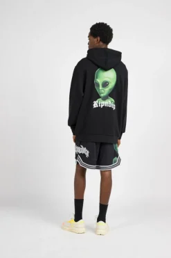 WE COME IN PEACE - Hoodie | Noir