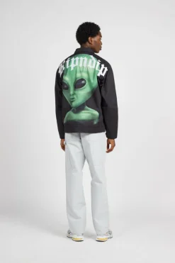 WE COME IN PEACE WORKMAN - Veste | Noir