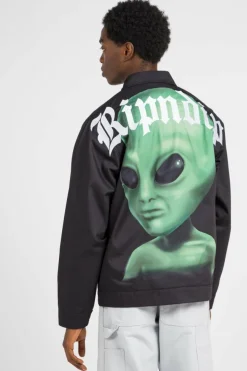 WE COME IN PEACE WORKMAN - Veste | Noir