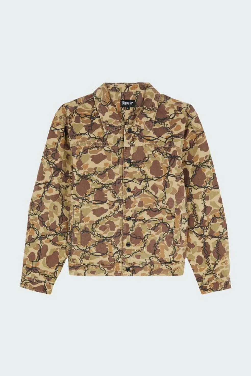 Wired Button Up Jacket - Veste | Kaki