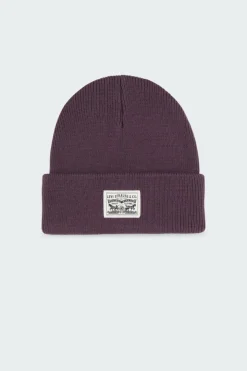 WOMEN'S BACKPATCH BEANIE - Bonnets | Violet