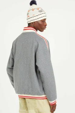 WOOL VARSITY - Bomber | Gris