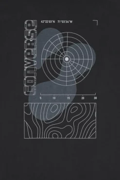 WORDMARK SONAR - T-shirt | Noir