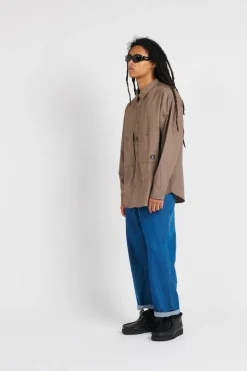 WORDMARK UTILITY LS SHIRT - Chemise | Marron