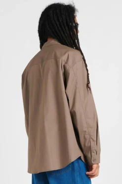 WORDMARK UTILITY LS SHIRT - Chemise | Marron