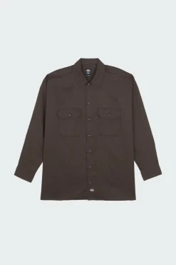 WORK LS DAR - Chemise | Marron