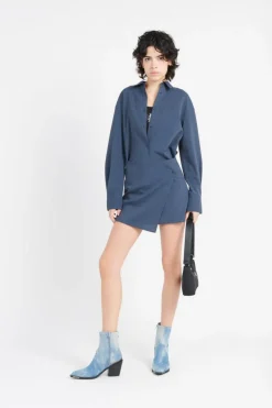 WRAP AROUND - Robe | Bleu
