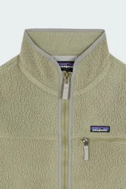 W'S RETRO PILE - polaire | Vert