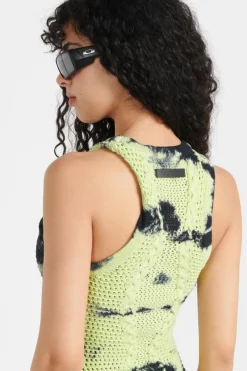 xois crochet dress - Robe | Vert