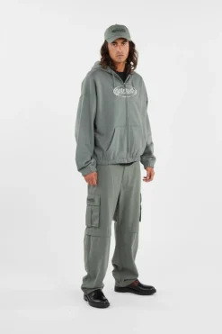 YARD BOXY ZIP HOODIE - Hoodie zippé | Vert