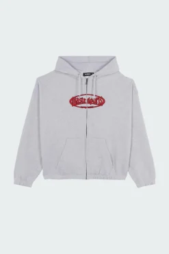 YARD BOXY ZIP HOODIE - Hoodie zippé | Gris