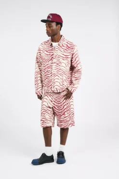 ZEBRA PRINT DENIM JACKET - Veste | Rose