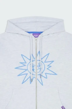 ZENITH - Hoodie zippé | Gris