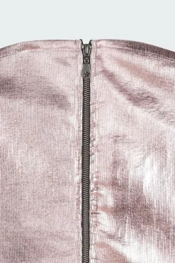 ZIPPER FOIL - Top | Rose