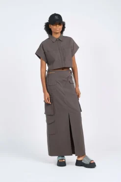 zora cargo skirt - Jupe | Vert